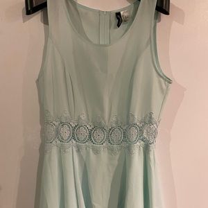 H&M blue dress